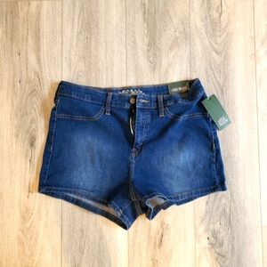 Wild fable high rise stretch denim shorts junior